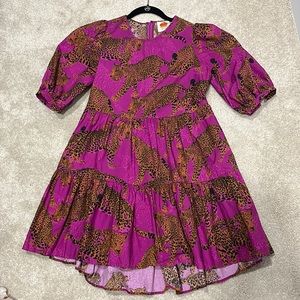 Farm Rio Leopard Dress